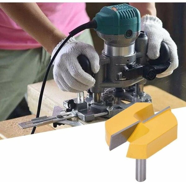 Fräskniv för router, 8 mm svansfräs, golvrengöringsplanfräs