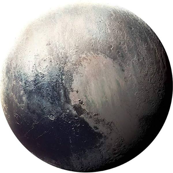 Musematte, sklisikker Planet musematte for skrivebord, Pluto