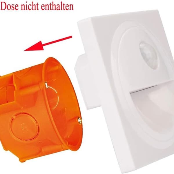Arote LED-innfelt vegglampe, trappelys KLB