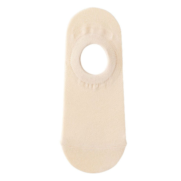 Herr bomullsbåtsockar i khaki KLB