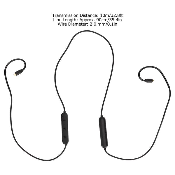 Bluetooth-kuulokkeiden kaapeli, langaton MMCX-sovitinkaapeli KLB:lle