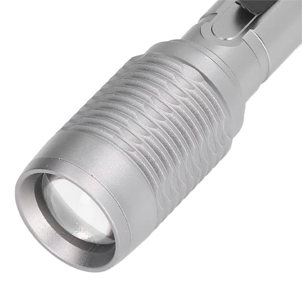 Teleskopisk zoom lommelygte, 5 lystilstande, 5000lm KLB