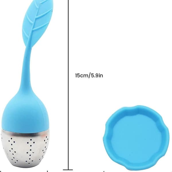 7 stk. rustfrit stål te-infuser