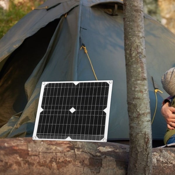 25W 5V semi-fleksibelt solcellepanel opladningsplade til mobile enheder KLB