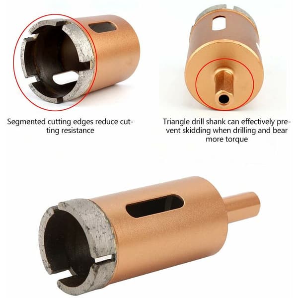Diamant Hulsave til Marmor, Keramik, Fliser, Beton, Glas 30mm KLB