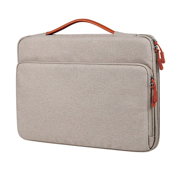 Laptopveske - 14,1-15,4\" Universell størrelse - Vanntett Laptop Khaki