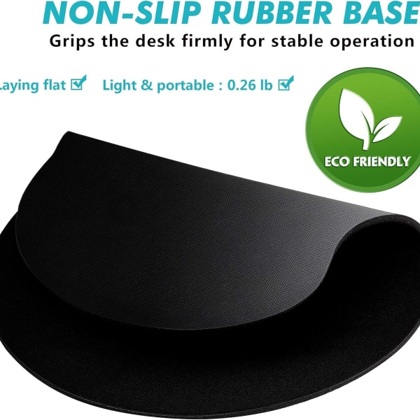 Ergonomisk musematte med håndleddsstøtte, førsteklasses memory foam 2