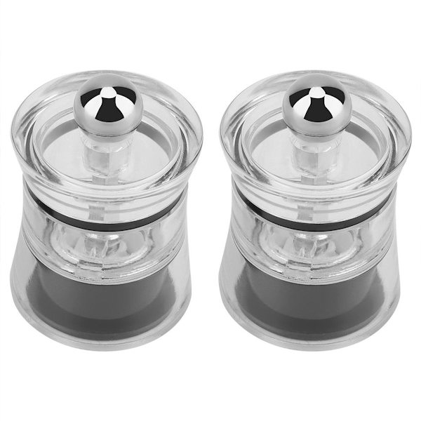 2 kpl/setti Mini Manuaalinen Pippuri Mauste Mylly Muller Keittiö KLB
