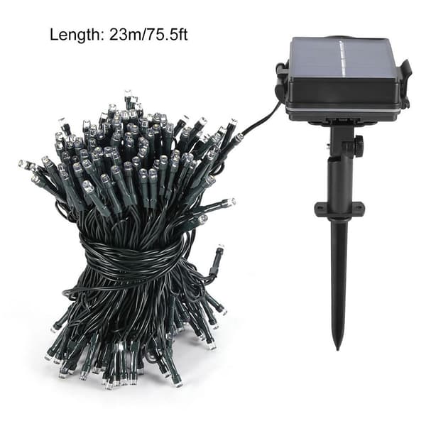 23m LED Solar Fairy Light String Lamp Party GrillMöbel & Wohnen KLB
