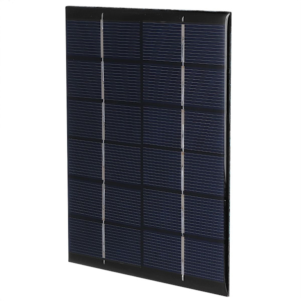 2W 6V solcellepanel med AA-batterilader for KLB