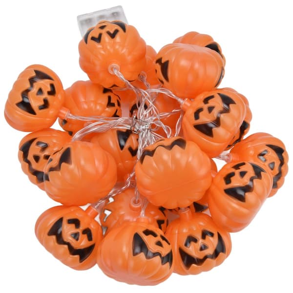 20LED Halloween Gresskar Lyslenke 3 Meter Dual Mode KLB
