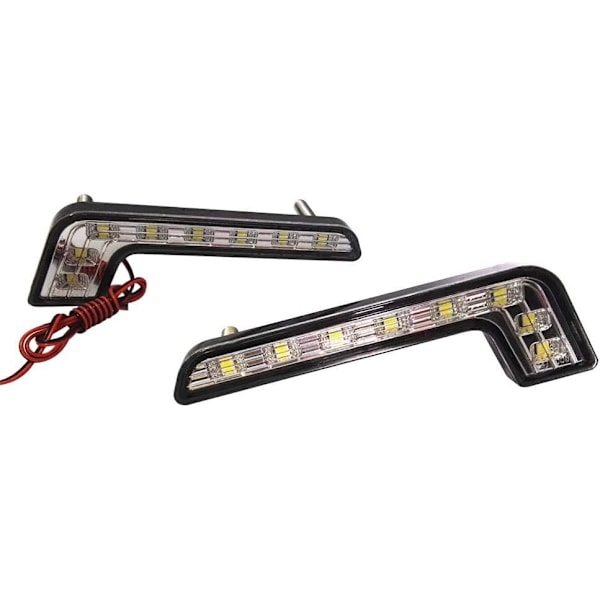 8 LED DRL Dagkørelys til Bil