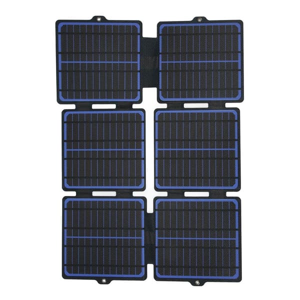 30W 5V 12V Solcellepanel Oplader ETFE Laminat Udendørs Sol KLB