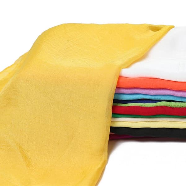 Kvinde loop rundt tørklæde chiffon halstørklæde tilbehør tørklæde rød KLB
