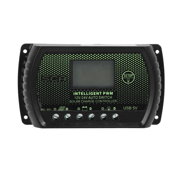 LCD solcellepanel batterikontroller, ladningsregulator, PWM KLB