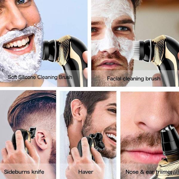 Hodebarbermaskin for skallete menn KLB
