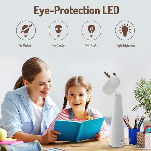 Senglampe, LED-bordlampe, børnenes nattelys