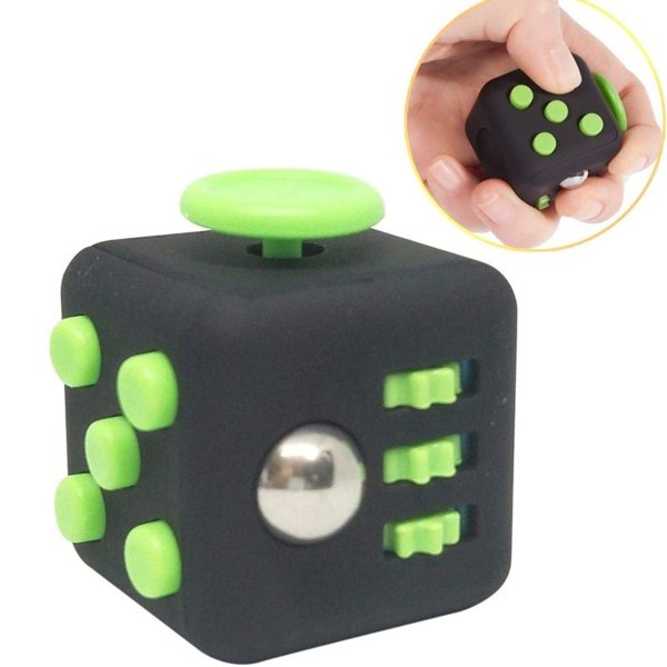 Fidget stress cube fra [1 stk.] terning mod stress, rastløse hænder, perfekt KLB