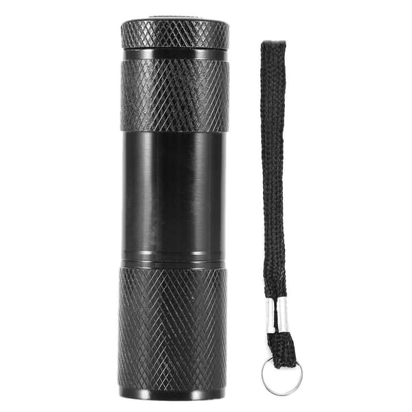 4.5V 9 LED UV-taskulamppu Mini Expert Jade Torch 365-400nm KLB