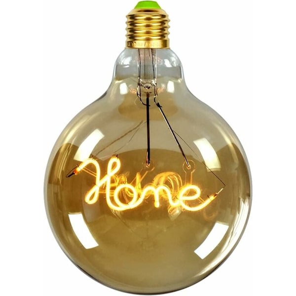 Big Globe G125 4W 220/240V Vintage LED-lampor för heminredning KLB