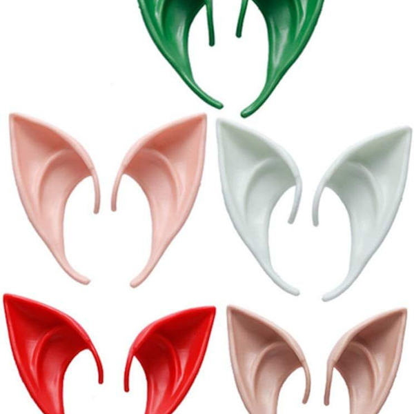 5 par latex älva älva öron spetsiga öron spets kostymer för fest anime KLB