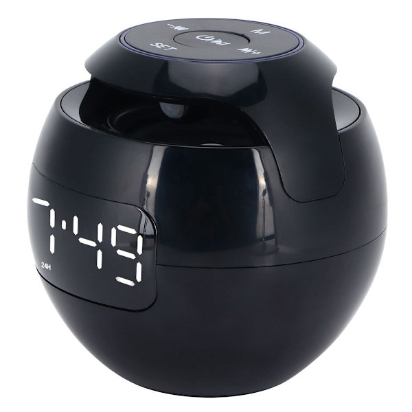 LED-värinen herätyskello Bluetooth-kaiutin kannettava mini KLB