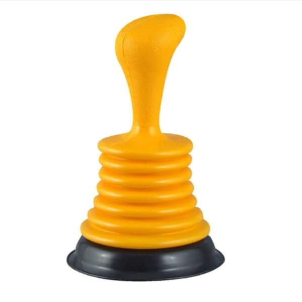 Sugklocka för handfat vid blockeringar - rensare för alla avlopp