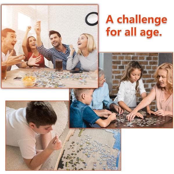 1000 palan puzzle - maalaismaisema