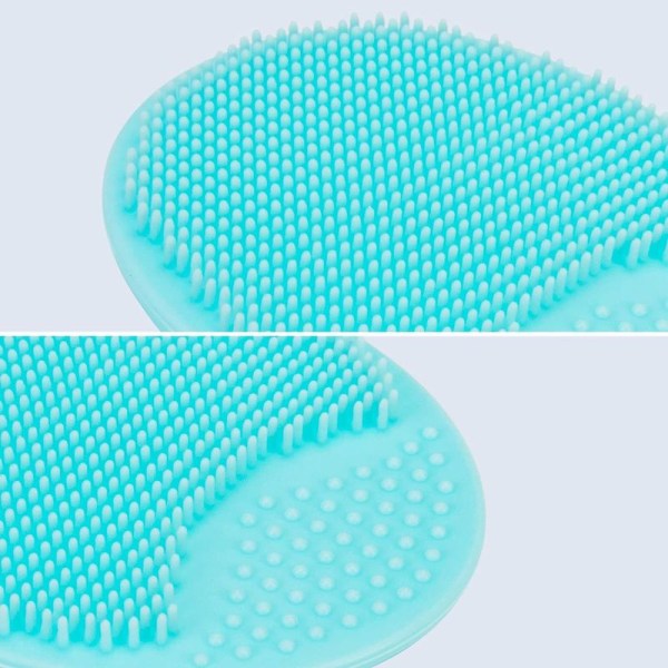 4-pack ansiktsskrubber mjuk silikon ansiktsrengöringsborste