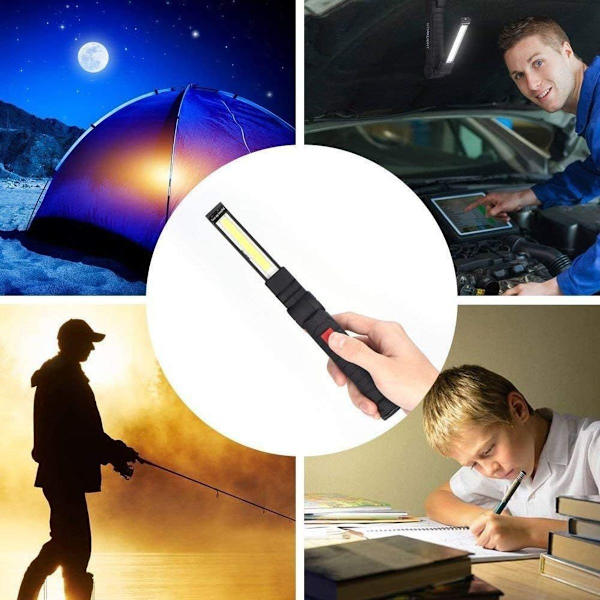 LED-työpajavalo työvalo (suuri) taskulamppu tarkastusvalot KLB