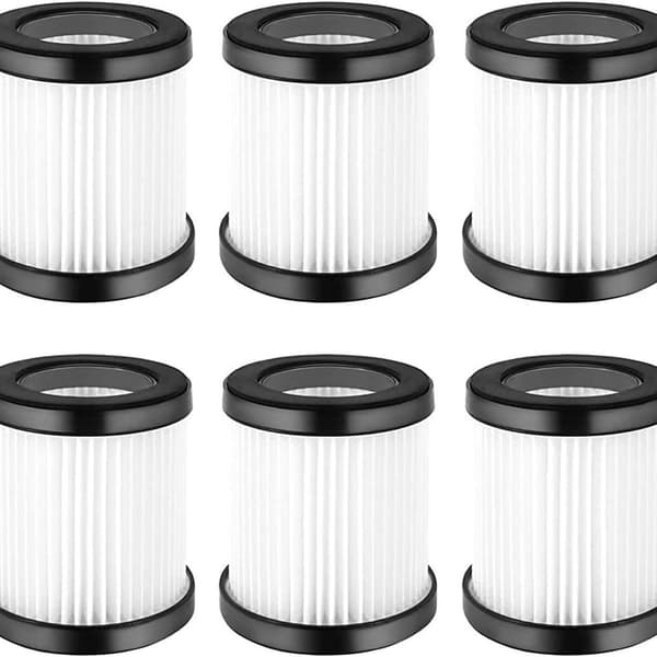 6-pack MOOSOO XL-618A ersättningsfilter för Beldray BEL0776/ BEL0813