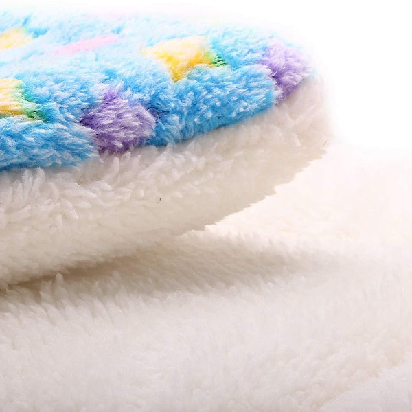 Fleece-koiranpeitto kissanpeitto superpehmeä lämmin ja pehmeä vaaleansininen KLB