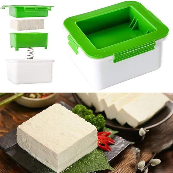 Tofu Press DIY Plastform Soy Transform Hjemmelaget Stilig Press Drain Box