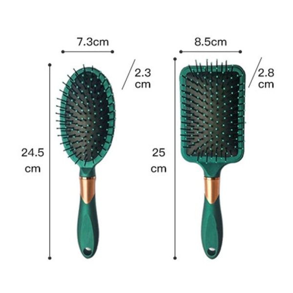 Hårbørste | For de fleste hårtyper | Eliminerer floker og reduserer styling 3