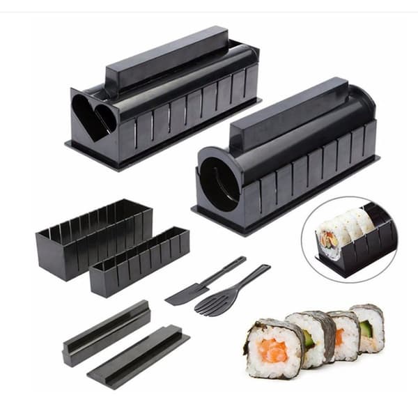 Sushi Maker Kit Sushi Maker 10 Piece Plastic Premium Set Sushi Tool Set