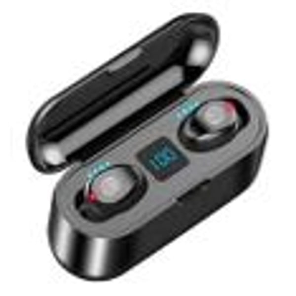 Trådløse Bluetooth-øretelefoner med mikrofon, berøringskontrol, vandtætte