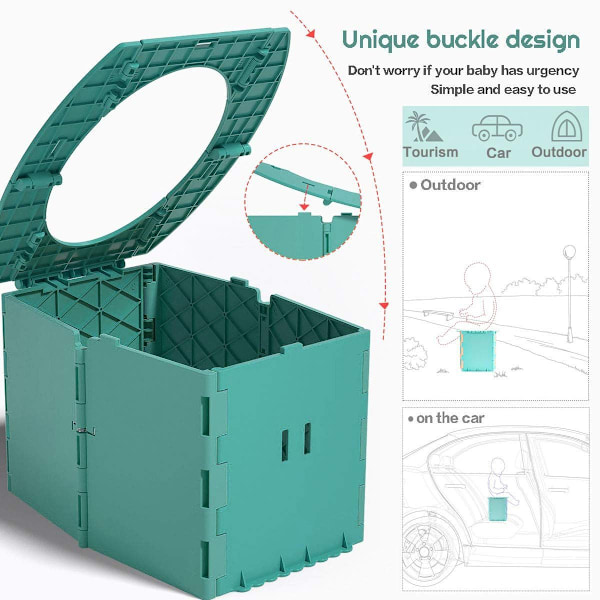 auvstar Baby Potty Toilet Seat for Children on the Go Potty for Children on the KLB