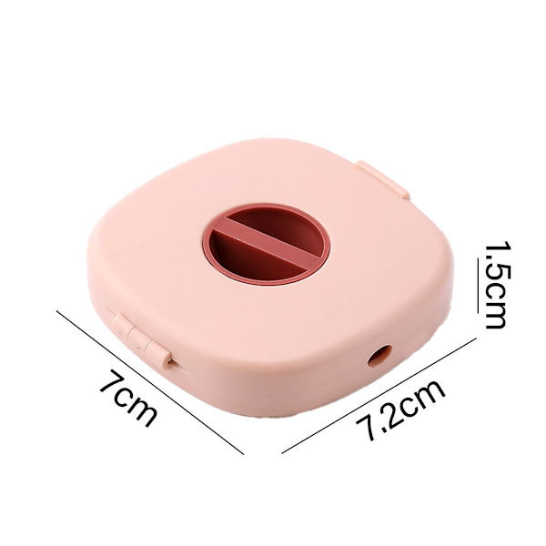 6 stk. kabelhåndtering kabel med nordisk rosa KLB