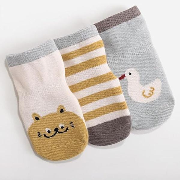 Pairs Baby Non-Slip Socks, Toddler Socks with Handles Kids Cr S KLB