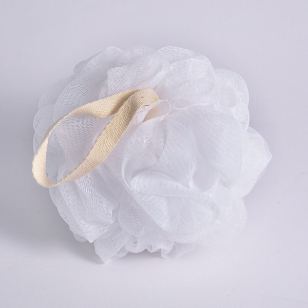 Bad dusch loofah svamp pouf kroppstvätt skrubber (set om 3)