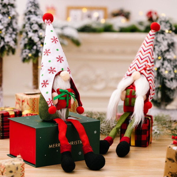 Jultomtedekoration, presenter till barn och kvinnor, stil 2 KLB