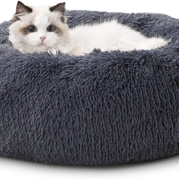 Bedsure katteseng vaskbar fluffy hund seng - kattesoveplass for KLB