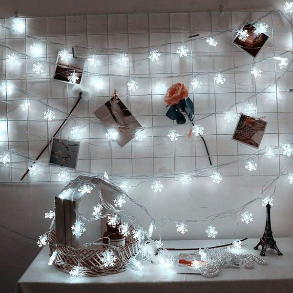 50 jalkaa joulufolio tinsel-koriste KLB:lle