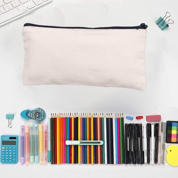 Blank Canvas Craft Bag for Pens Multipurpose Cotton Shape4 KLB