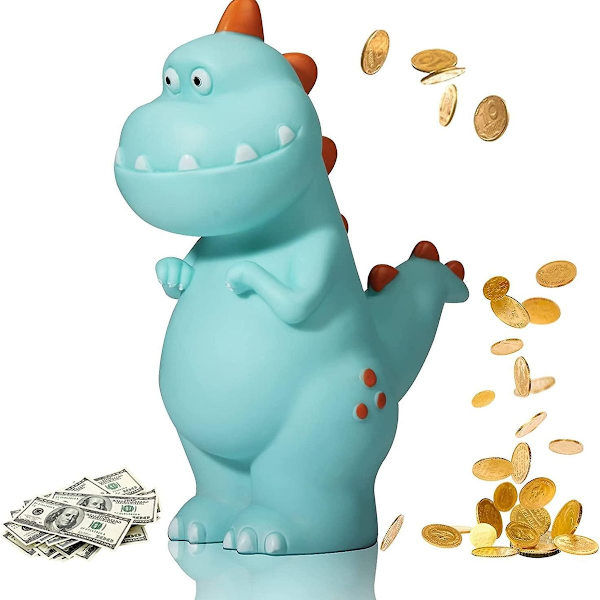 Dinosaurus-possupankki lelu.