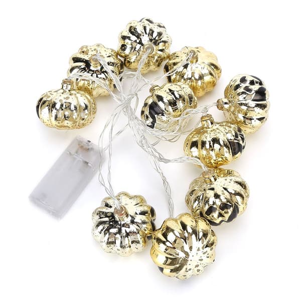 Pumpa ljusslinga, 10 LED, 2 AA-batterier, låg strömförbrukning KLB