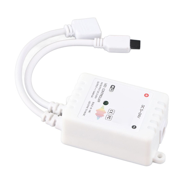 LED-ljusremskontroll, IR, 24 knappar, WiFi, Bluetooth KLB