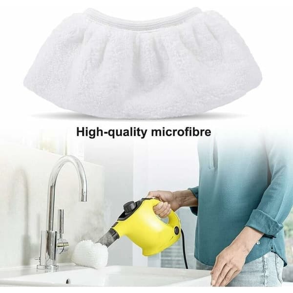 Mikrofiberdukar för Krcher, 8 stycken, handmunstyckstillbehör, SC 1-5