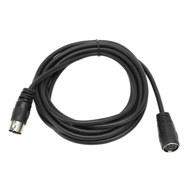 6-pin DIN hann til hunn, lyd- og datasignalkobling KLB