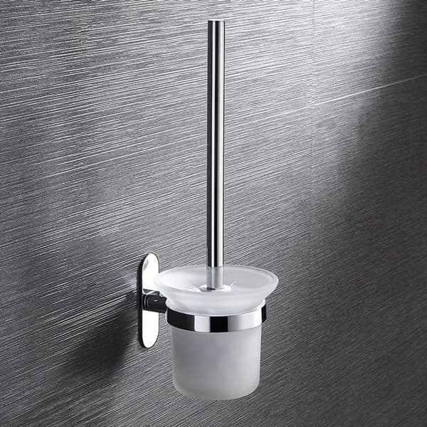 WC-harja ja pidike WC-harjasarja, ei porausta, ruostumaton teräs, KLB